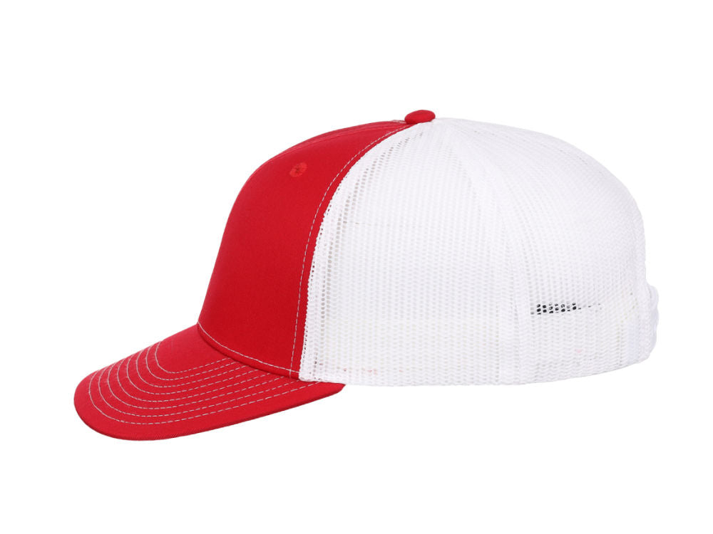 Crowns By Lids Slam Dunk Trucker Cap - Red/White