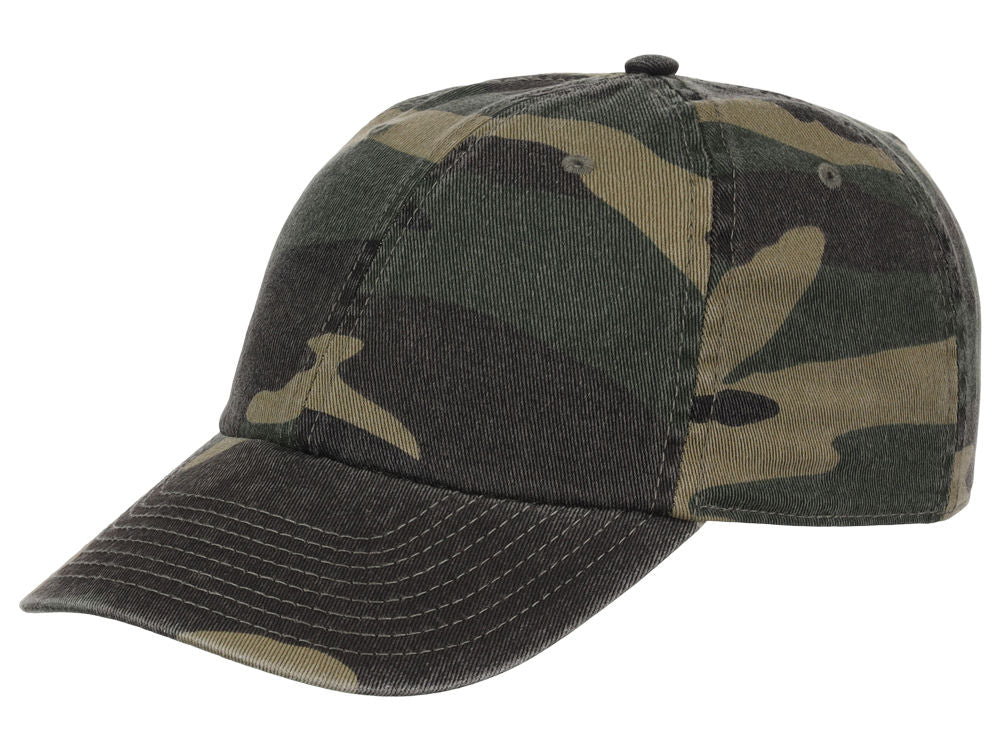 Custom Flexfit Fitted Camo Cap, Personalized Dad Hat