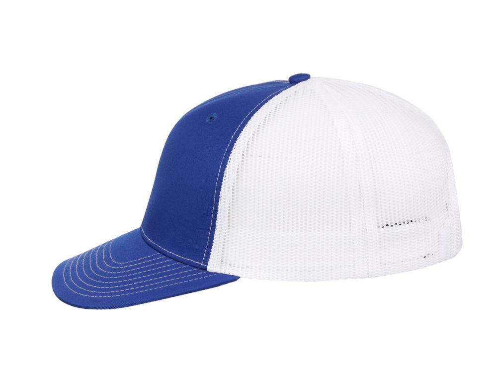 Crowns By Lids Slam Dunk Trucker Cap - Royal Blue/White