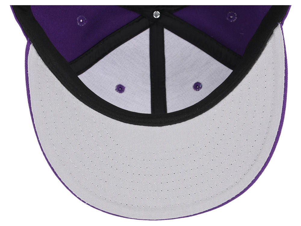 Crowns By Lids Dime Snapback Cap - Purple