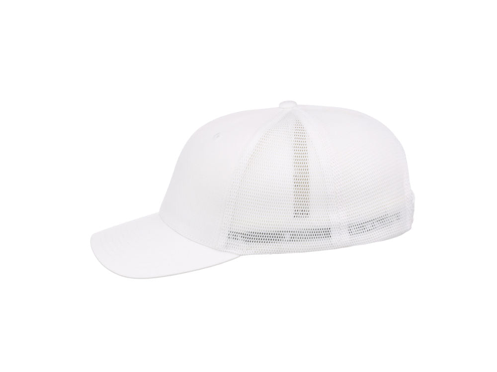 FLEXFIT BLANK 110 TRUCKER CAP - White