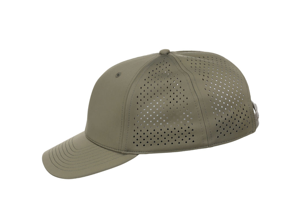 Casquette technique Crowns By Lids Clubhouse à 6 panneaux - Olive