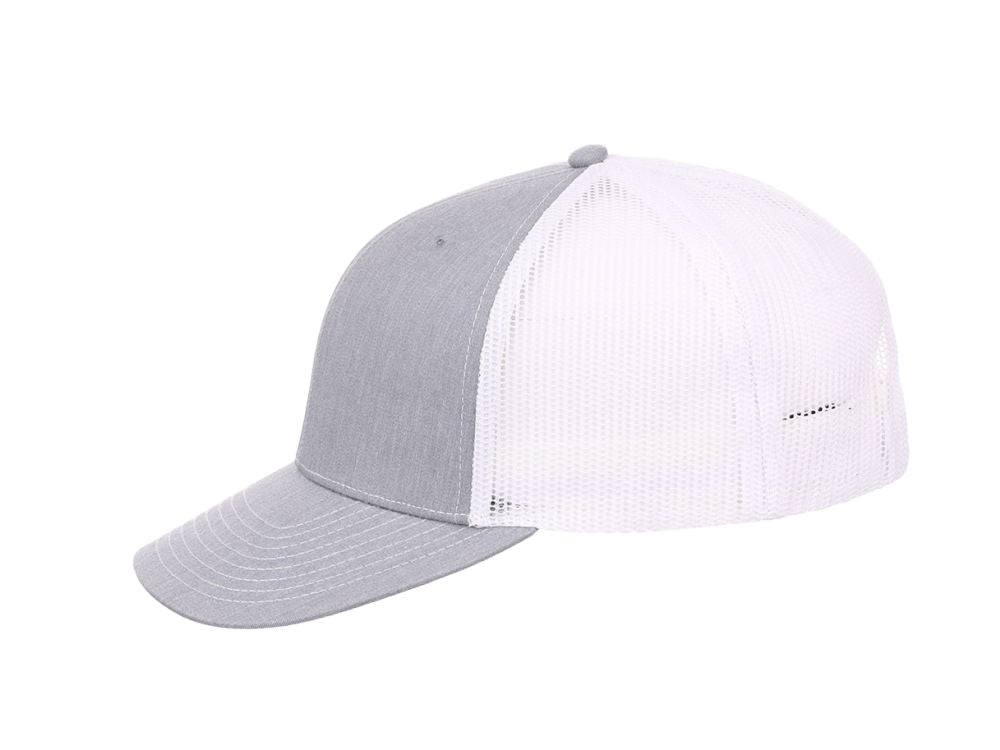 Crowns By Lids Slam Dunk Trucker Cap - Heather Gray/White