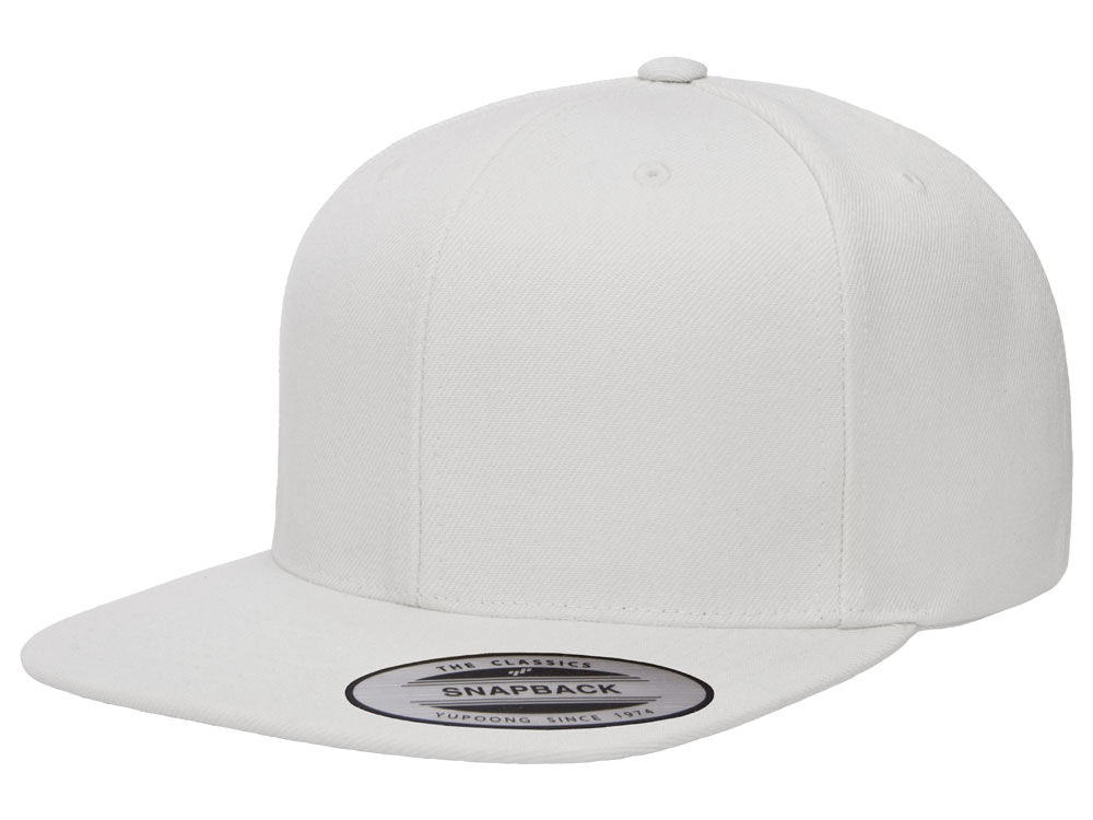 YP Classics Blank Snapback White – Custom Lids Canada