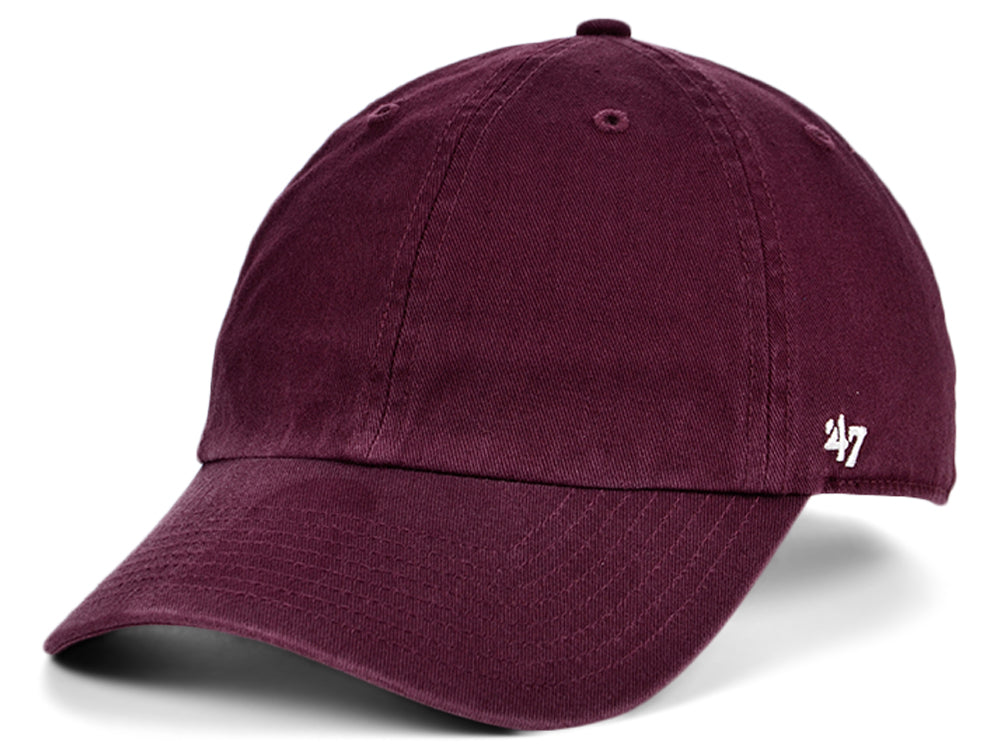 47 Classic Clean Up Light Maroon Cap