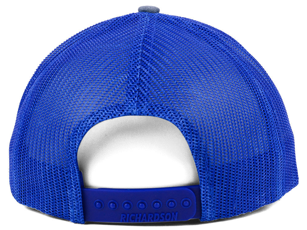 Richardson 112 Trucker - Gris chiné/Bleu roi