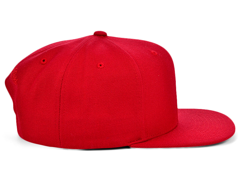 Mitchell & Ness Blank Classic Snapback - Red