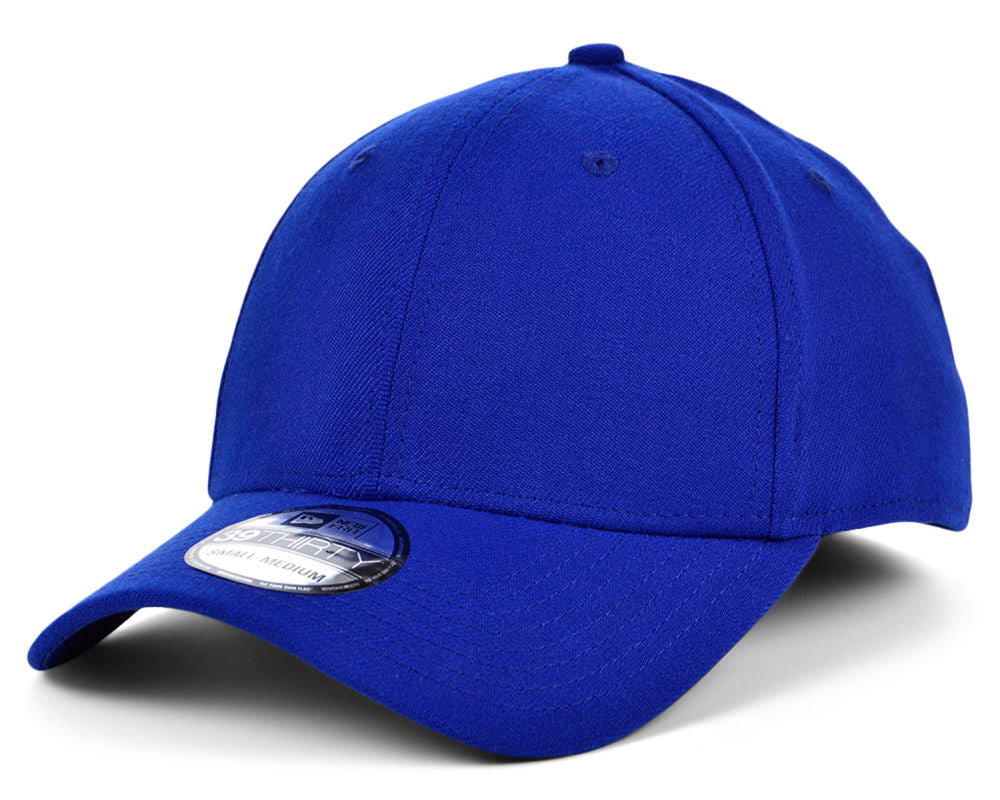 New Era Blank Poly 39THIRTY Cap - Light Blue