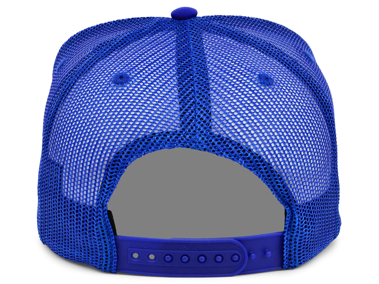 Crowns by Lids Screen Foam Trucker - White/Royal Blue
