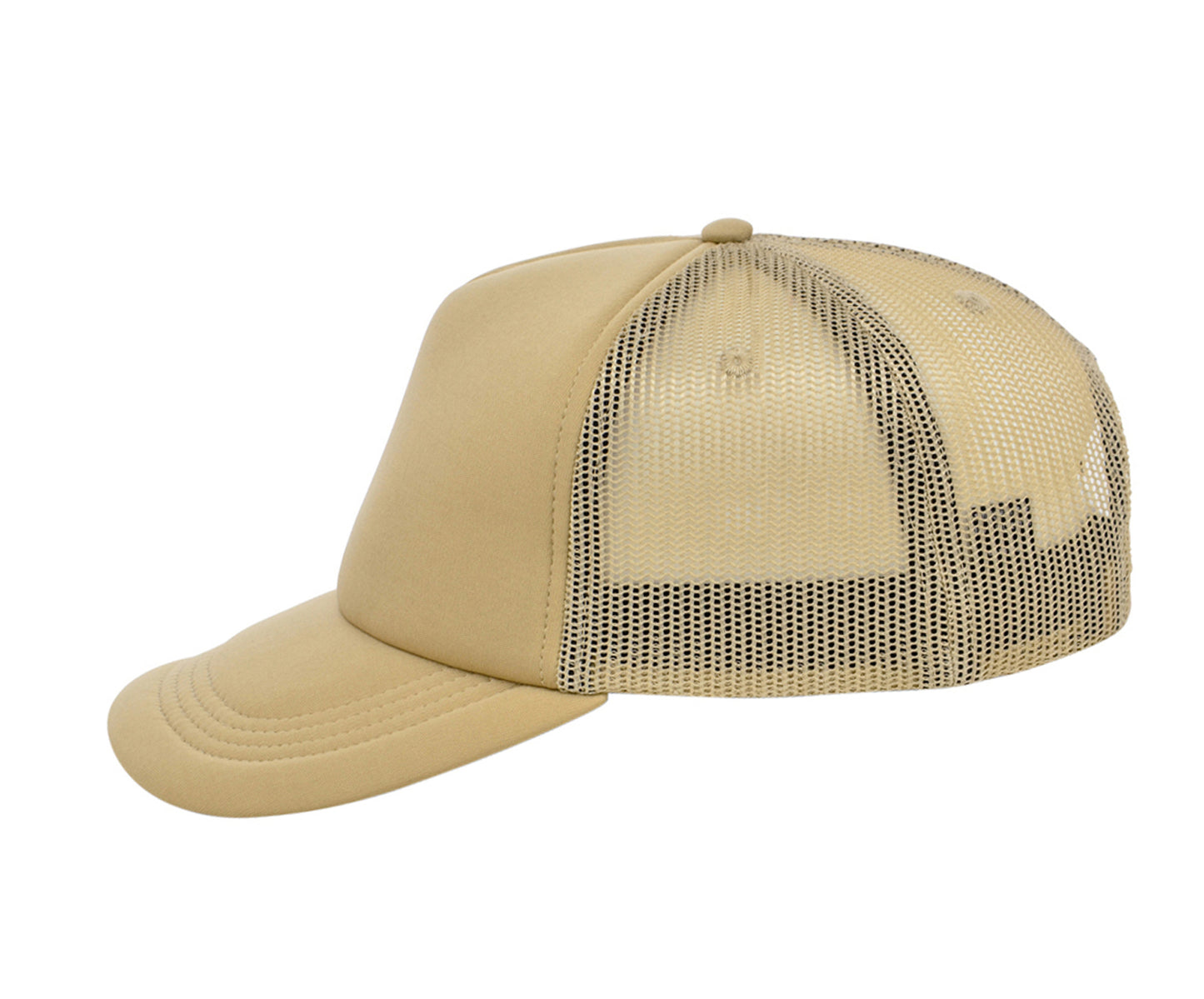 Crowns by Lids Screen Foam Trucker Cap - Tan