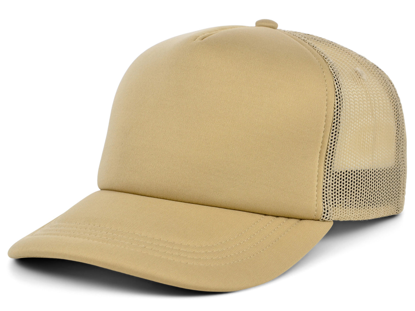 Crowns by Lids Screen Foam Trucker Cap - Tan