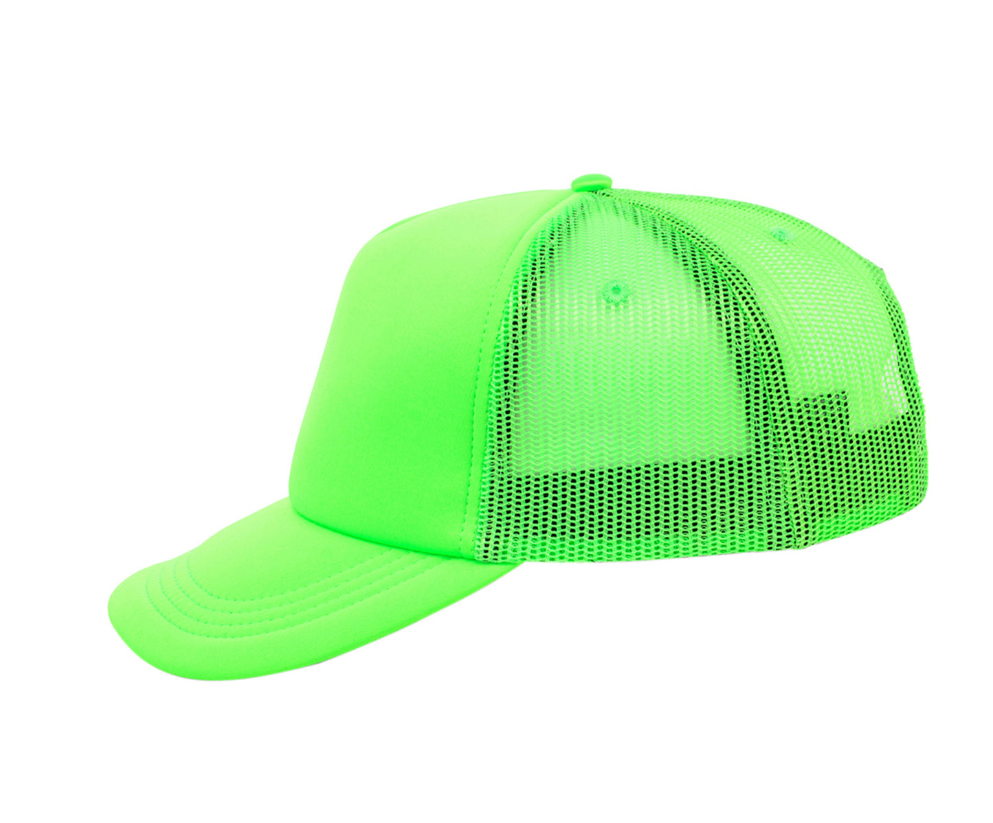 Crowns by Lids Screen Foam Trucker Cap - Neon Green