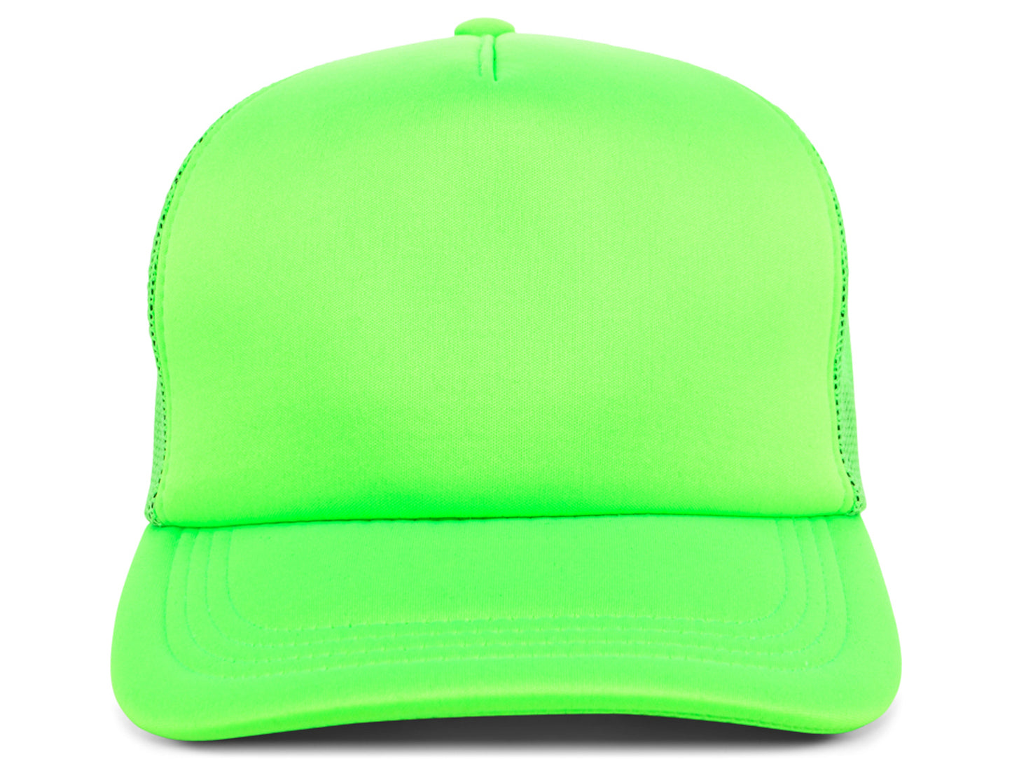 Crowns by Lids Screen Foam Trucker Cap - Neon Green
