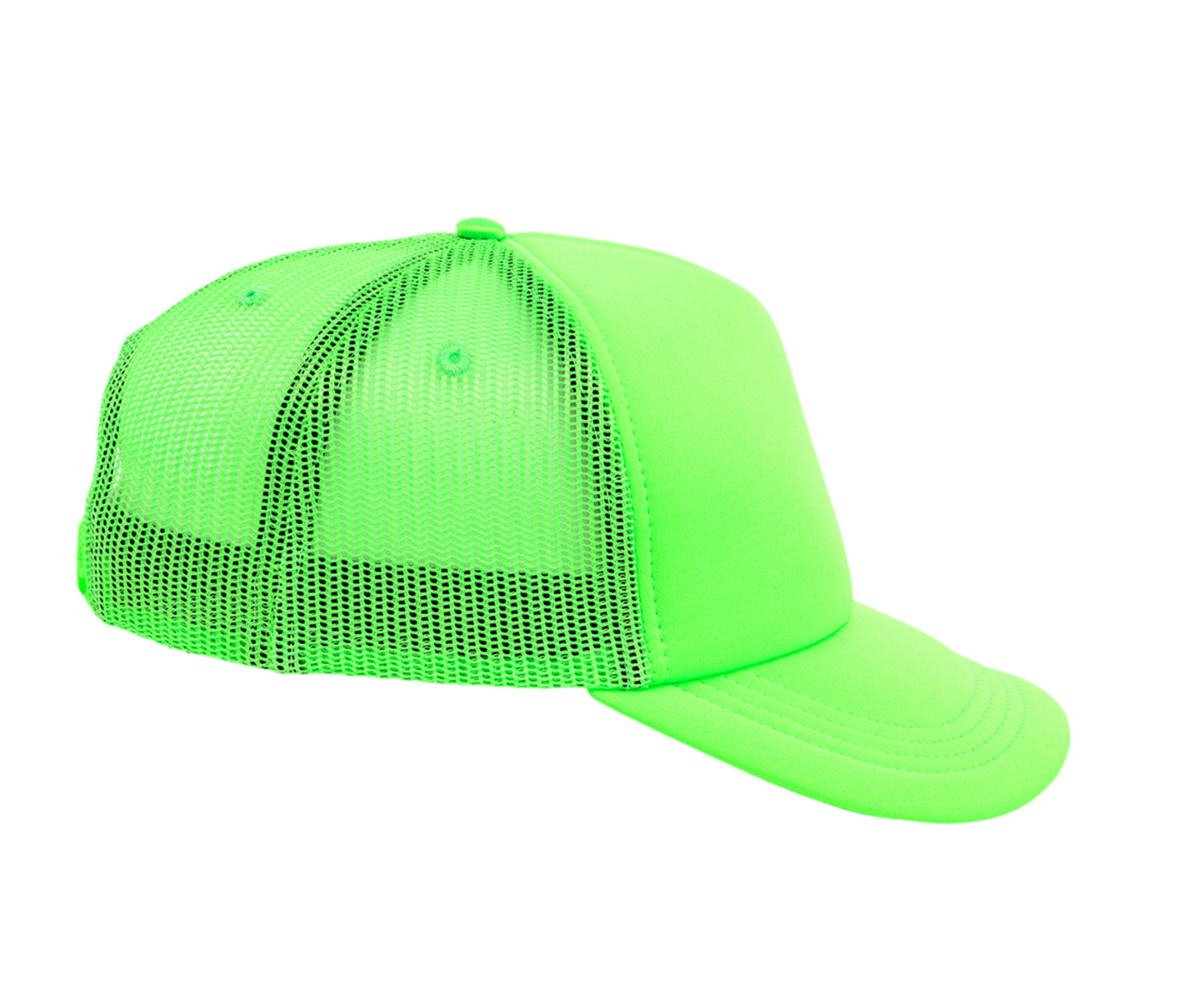 Crowns by Lids Screen Foam Trucker Cap - Neon Green