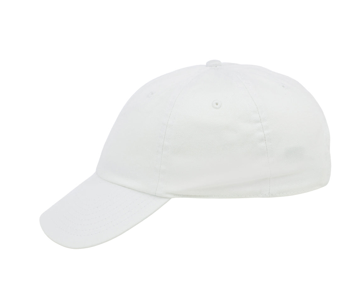 Crowns by Lids Baseline Dad Cap - White