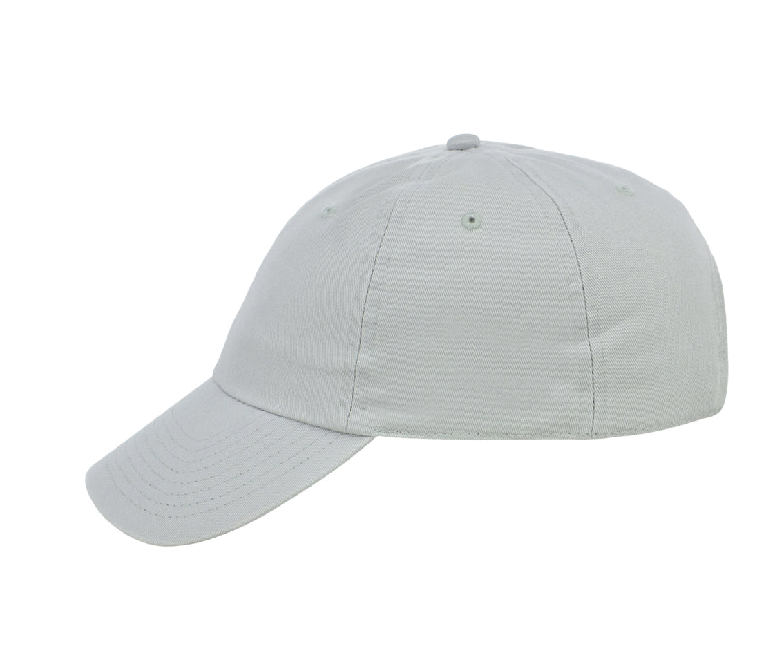 Crowns by Lids Baseline Dad Cap - Light Grey