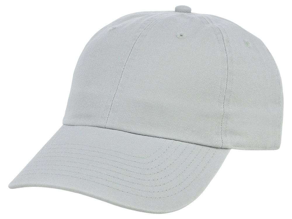 Crowns by Lids Baseline Dad Cap Light Grey – Custom Lids Canada