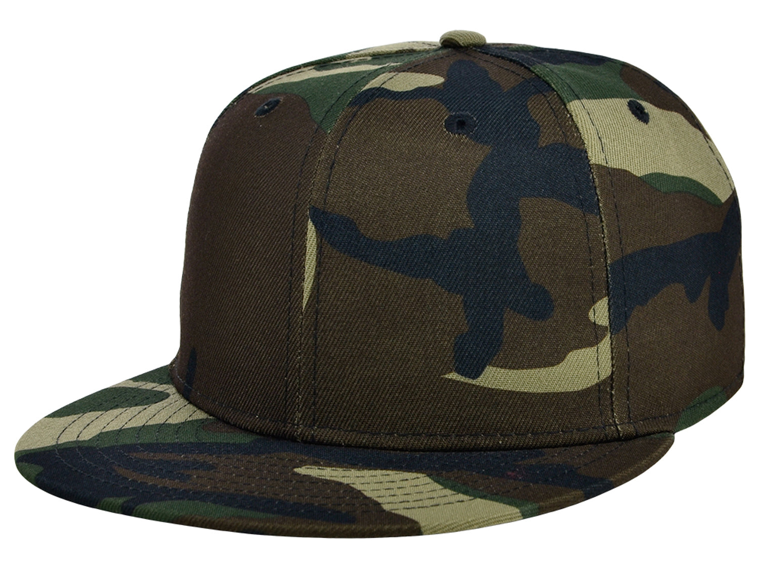 Crowns by Lids Full CourtFitted Cap - Camo 738