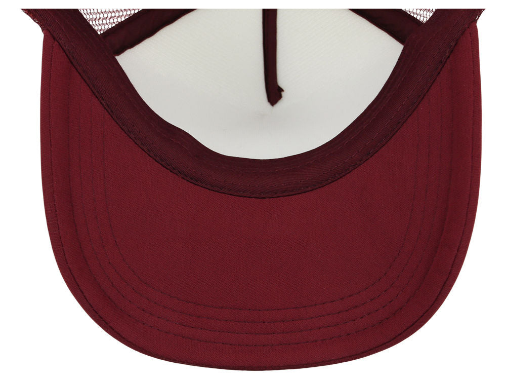 Crowns by Lids Screen Foam Trucker Cap - White/Maroon