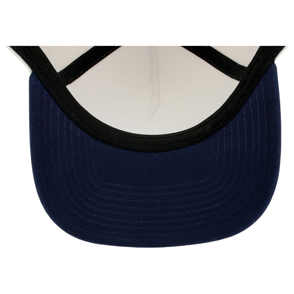 Crowns By Lids Hook Shot 2-Tone A-Frame Cap - Ivory/Navy
