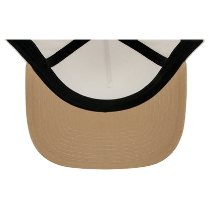 Crowns By Lids Hook Shot 2-Tone A-Frame Cap - Ivory/Tan