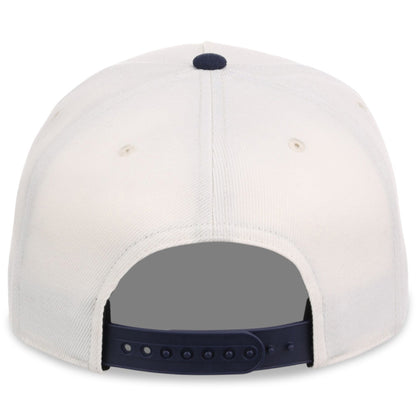 Crowns By Lids Hook Shot 2-Tone A-Frame Cap - Ivory/Navy