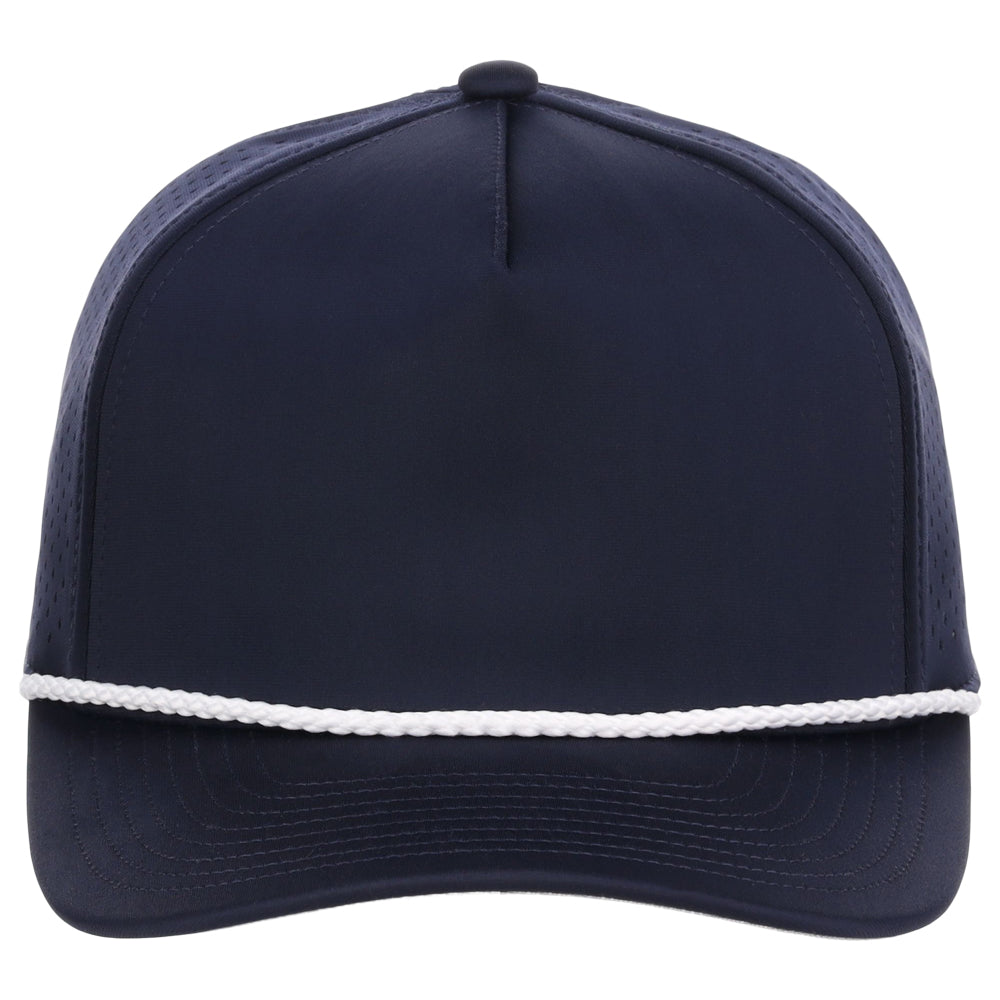 Casquette technique à 5 panneaux Crowns By Lids Tee Box - Noir