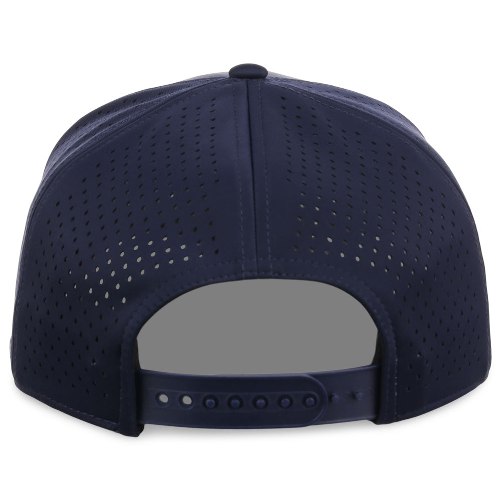 Casquette technique à 5 panneaux Crowns By Lids Tee Box - Noir