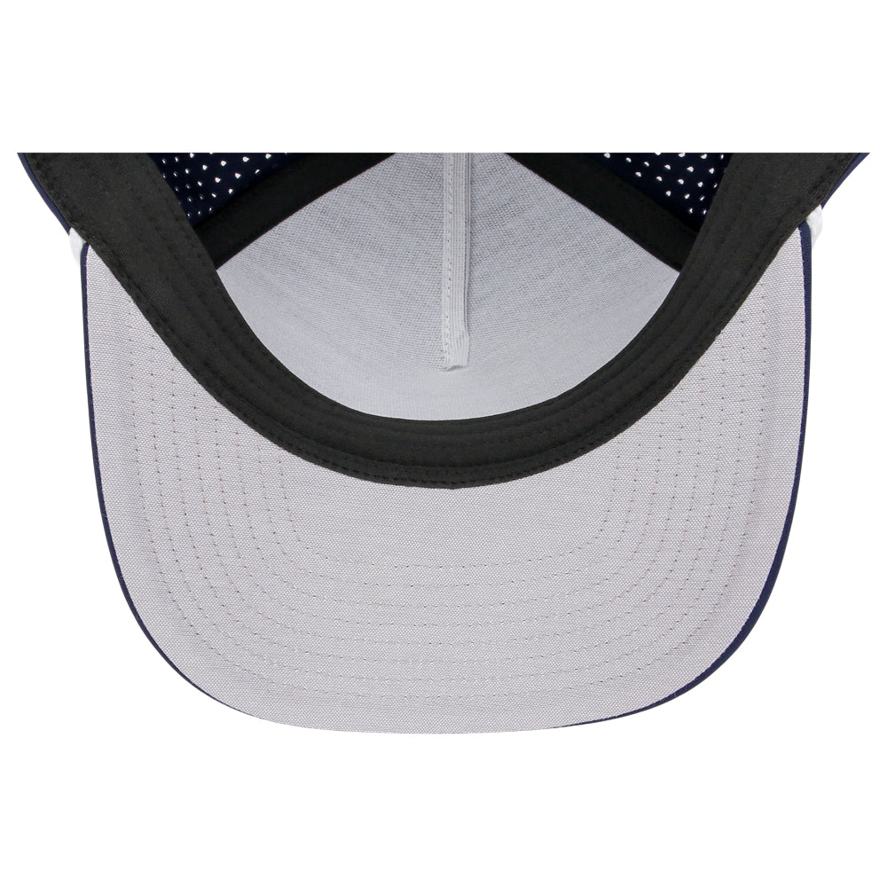 Casquette technique à 5 panneaux Crowns By Lids Tee Box - Noir