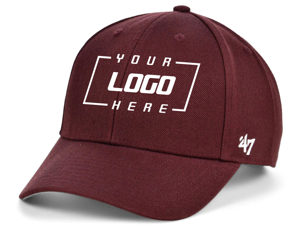 47 Classic MVP Cap Maroon – Custom Lids Canada - Main Image