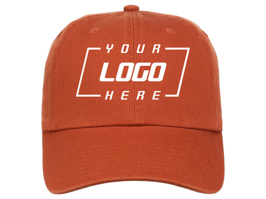 Crowns by Lids Baseline Dad Cap - Dark Orange