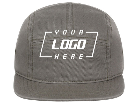 Crowns By Lids Camper 5-Panel Hat - Olive