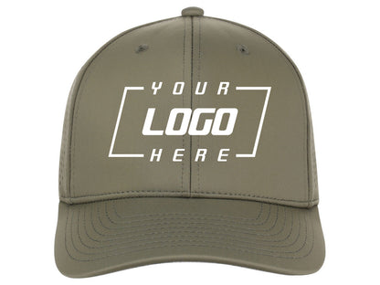 Crowns By Lids Clubhouse 6-Panel Tech Cap - Olive