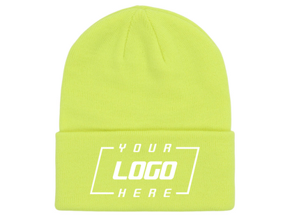 Crowns By Lids Turnover Cuff Knit - Yellow