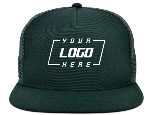 Crowns by Lids Essential 5-Panel Trucker - Dark Green