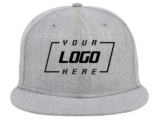 Crowns by Lids Full Court Fitted Cap - Heather Grey