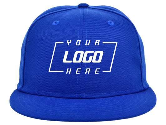 Crowns by Lids Full Court Fitted Cap - Royal Blue