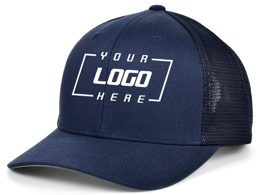 Flexfit Blank 110 Trucker - Bleu marine