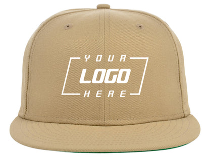 Crowns by Lids Full Court Fitted UV Cap - Khaki/Geen