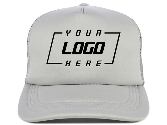 Crowns by Lids Screen Foam Trucker - Gray/Gray