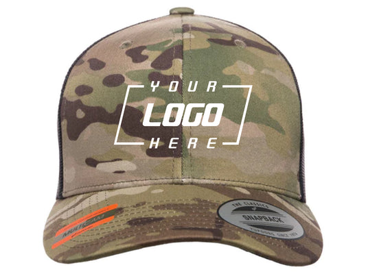 Flexfit Fan Trucker - Marron/Multicam