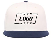 Crowns By Lids Full Court Fitted Cap - Ivory/Navy