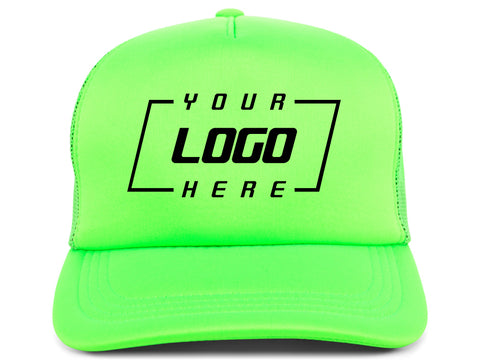 Crowns by Lids Screen Foam Trucker Cap - Neon Green