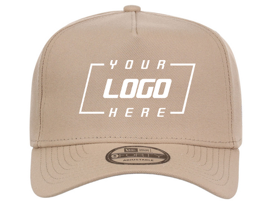 Casquette New Era A-Frame 9FORTY Snapback - Beige