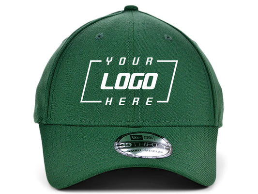 New Era Custom 39THIRTY - Vert foncé