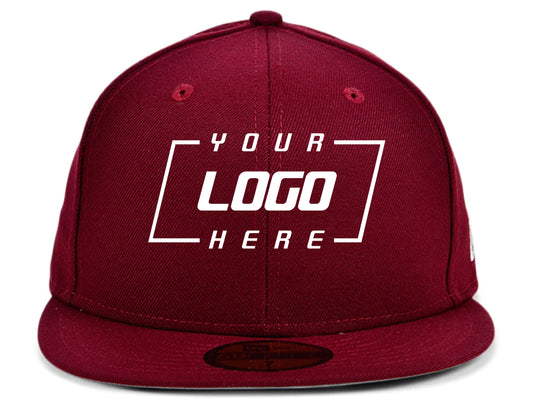 New Era Custom 59FIFTY - Rouge cardinal