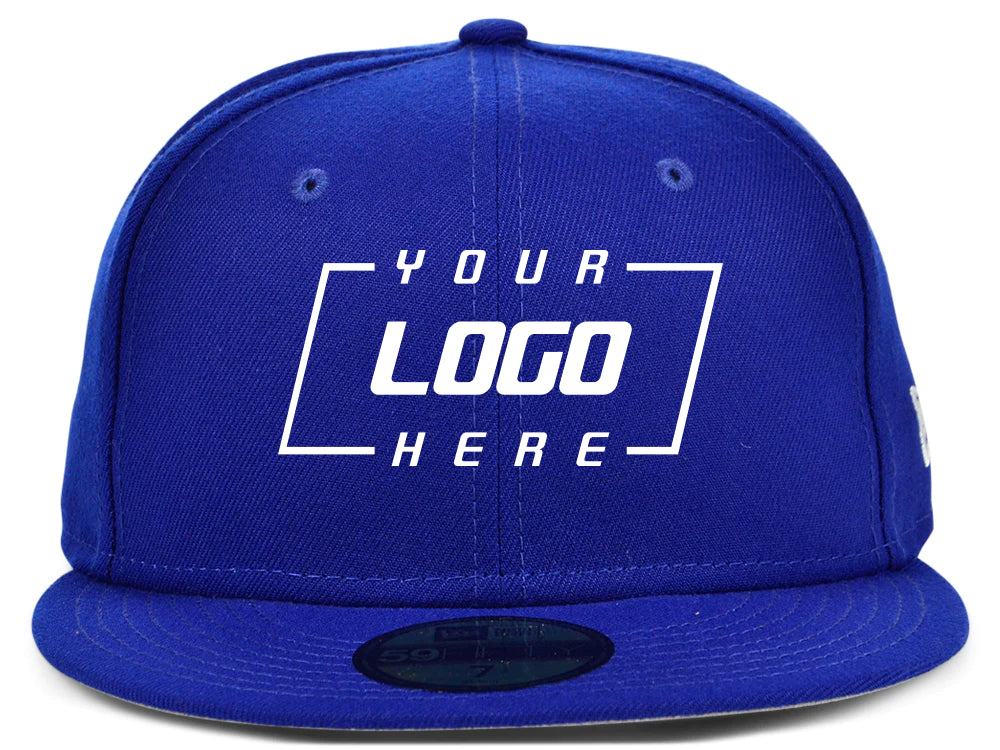 Royal Blue Flexfit Hats Lids Kids Peeping Dino T-rex Royal Blue