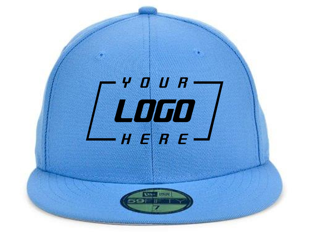 New Era Custom 59FIFTY Sky Blue – Custom Lids Canada