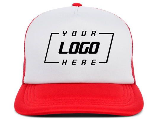 Crowns by Lids Screen Foam Trucker - White/Red