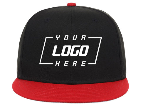 Crowns By Lids Full Court Fitted Cap - Black/Red